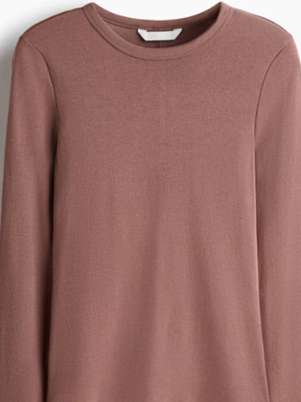 Long-sleeved Jersey Top